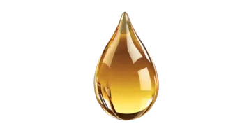 drop of fuel oil isolated on transparent background free png